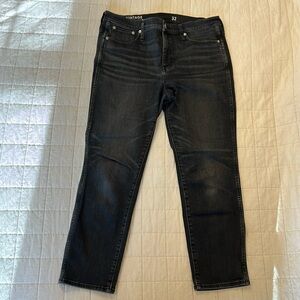 J. Crew Vintage Slim Straight Charcoal jeans, size 32